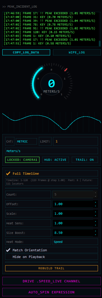 Speedo V11 UI